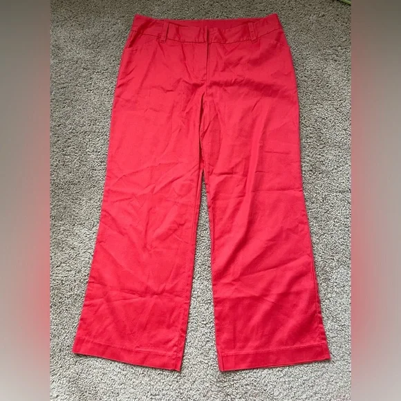 iz byer california pants 7 red - Picture 1 of 7